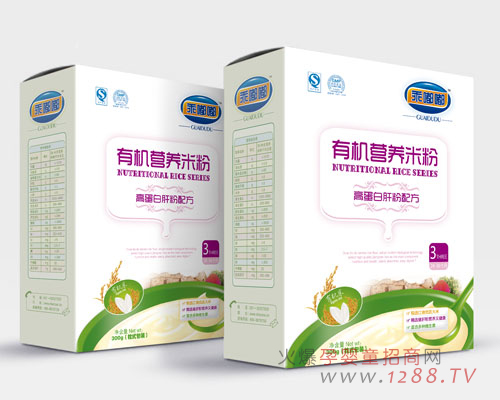 乖嘟嘟有機(jī)米高蛋白肝營養(yǎng)配方米粉