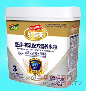 貝麗美五谷雜糧加鈣營(yíng)養(yǎng)米粉