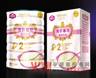 雅因樂豬肝蕃茄營養(yǎng)米粉