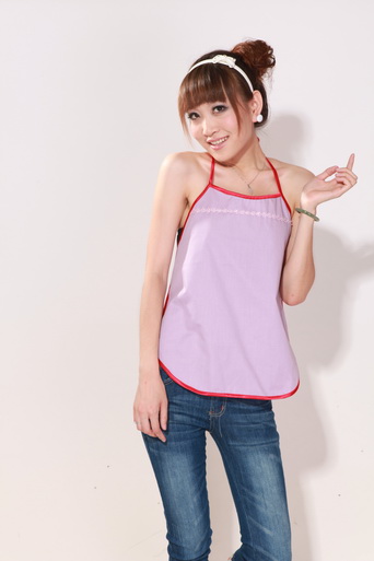 育靈龍惠雅肚兜淺紫