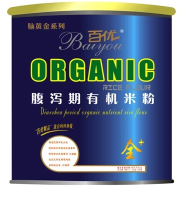 腦黃金腹瀉期有機米粉