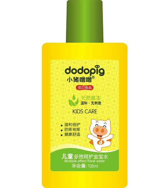 小豬嚕嚕兒童多效呵護金寶水套裝105ml+60ml