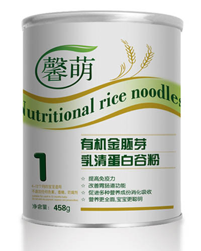 馨萌有機(jī)金胚芽乳清蛋白谷粉1段