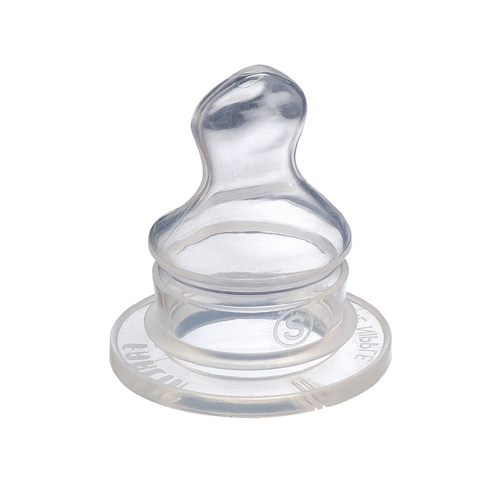 華林貝比矯齒型標(biāo)準(zhǔn)口徑硅膠奶嘴(M孔)