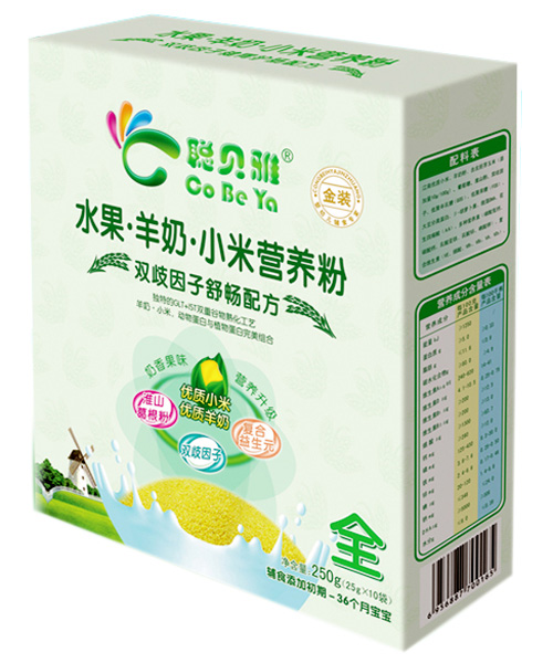 聰貝雅雙歧因子舒暢配方小米營(yíng)養(yǎng)粉