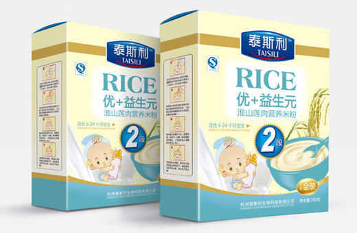 泰斯利淮山蓮肉米粉盒裝