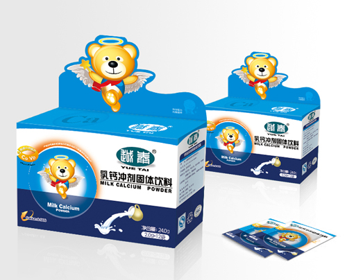 越泰乳鈣沖劑固體飲料