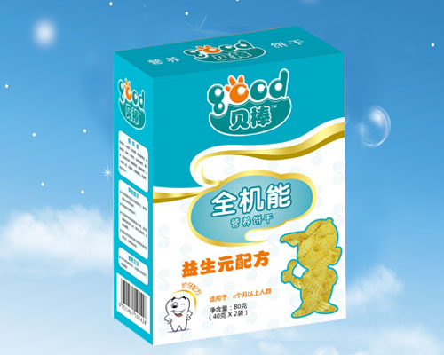 貝棒80克益生元全機能餅干