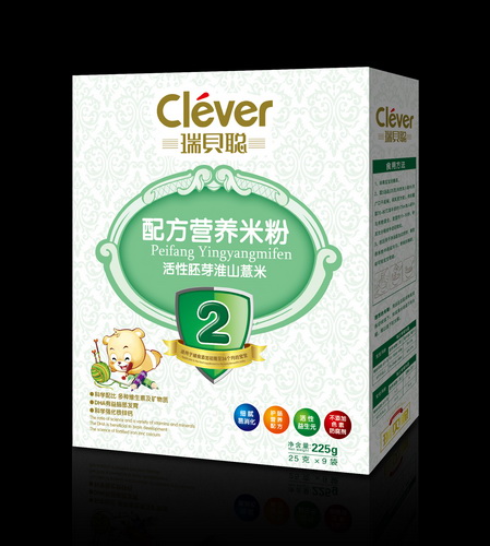 瑞貝聰活性胚芽淮山薏米營養(yǎng)米粉2段盒裝