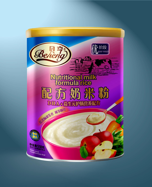 貝亨DHA+益生元護腸奶米粉