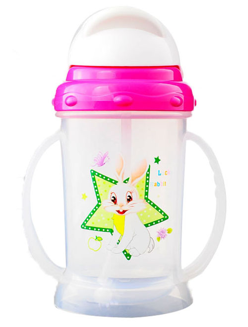 美啦美啦粉色奶瓶
