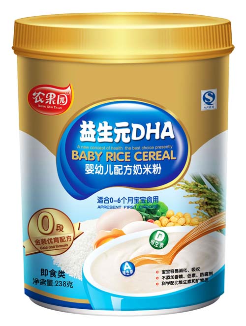 農(nóng)果園益生元DHA配方奶米粉