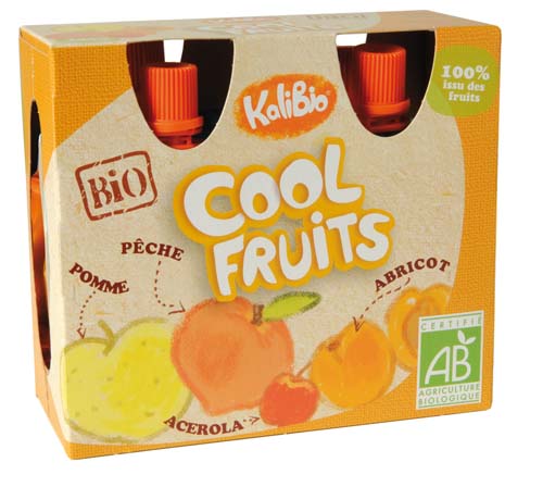 kalibio酷爽水果飲品(蘋果蜜桃櫻桃杏)
