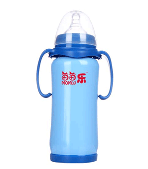 苗苗樂(lè)不銹鋼保溫奶瓶