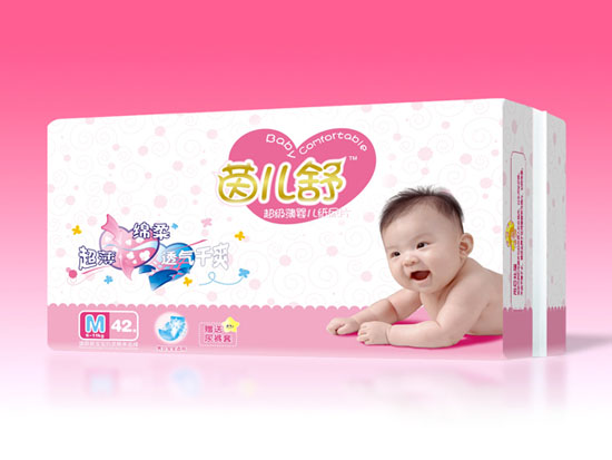 茵兒舒嬰兒紙尿片M號(hào)42片
