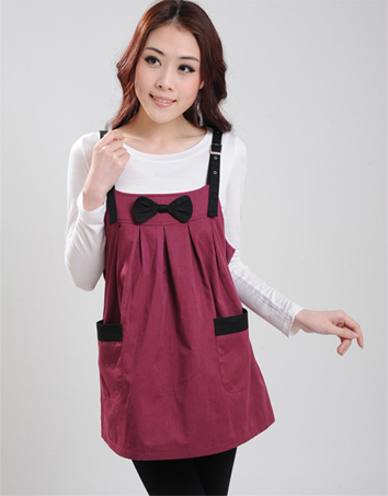 諾寶康蝴蝶結(jié)金屬扣馬甲