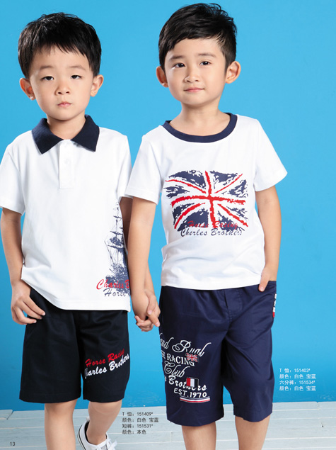 查理兄弟童裝2012新款