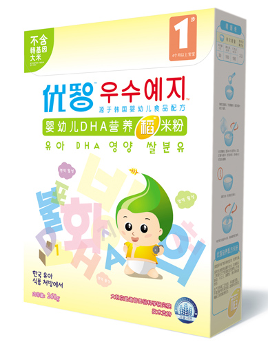 優(yōu)智嬰幼兒DHA稻米粉盒裝
