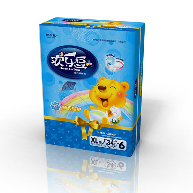 歡樂豆卡通大耳朵尿褲XL