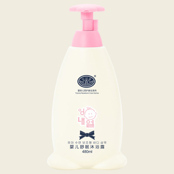 嬰奈兒7282嬰兒舒眠沐浴露480ml