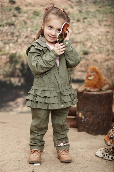 小熊B琪褶裙邊套裝