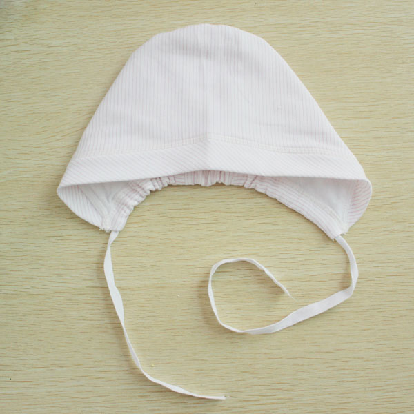 亨藝開陽(yáng)純棉針織寶寶帽(粉色雙層)