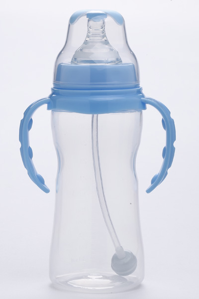 施貝樂(lè)藍(lán)色標(biāo)口雙柄全自動(dòng)奶瓶