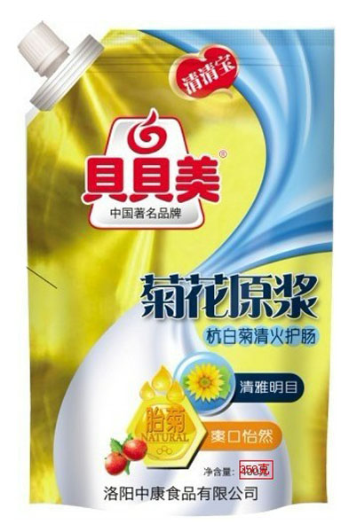 貝貝美杭白菊清火護(hù)腸菊花原漿350g