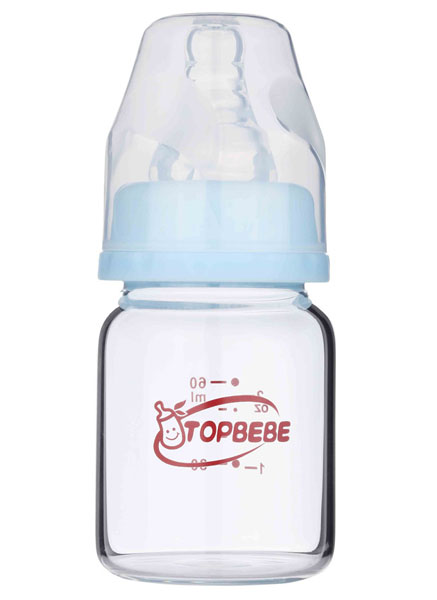 淘寶樂標(biāo)口玻璃奶瓶60ml