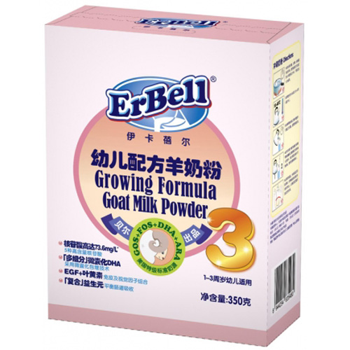 伊卡蓓爾幼兒配方羊奶粉3段