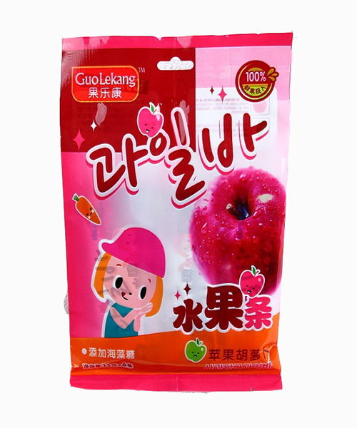 果樂(lè)康蘋(píng)果水果條