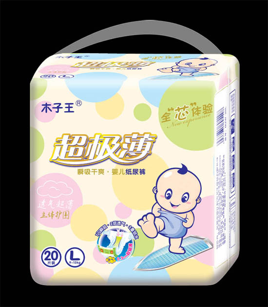 木子王超級薄嬰兒紙尿褲L碼