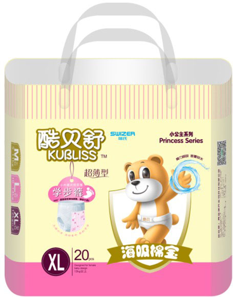 酷貝舒女寶寶學(xué)步褲XL碼