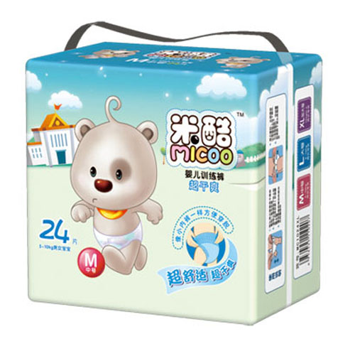 米酷超干爽嬰兒訓(xùn)練褲(中號(hào))