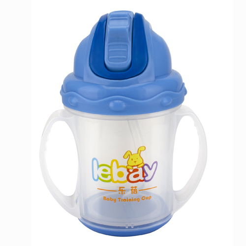 樂(lè)蓓嬰幼兒學(xué)飲杯6907B藍(lán)色