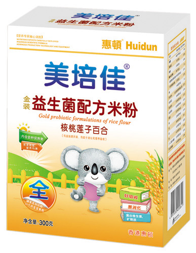 美培佳核桃蓮子百合益生菌米粉盒
