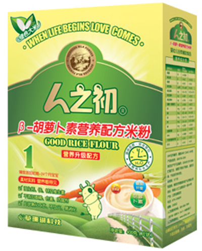 人之初嬰兒B-胡蘿卜素米粉1段盒裝