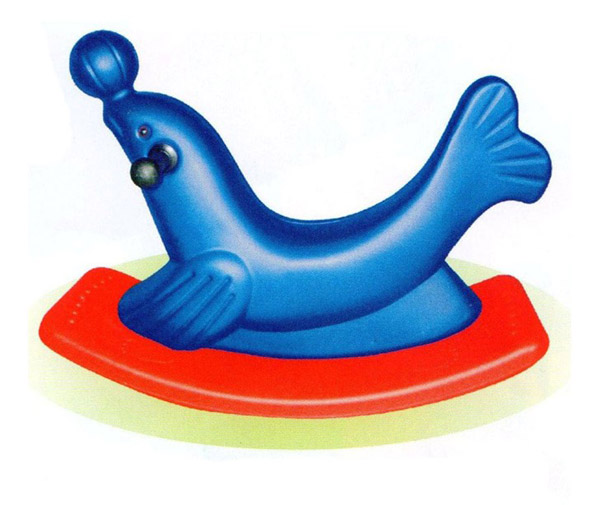 佳奇士雙色動物搖馬(海獅)