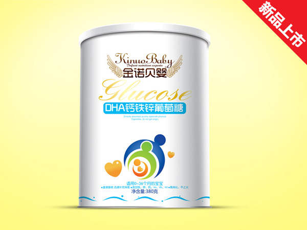 金諾貝嬰DHA鈣鐵鋅葡萄糖紙聽