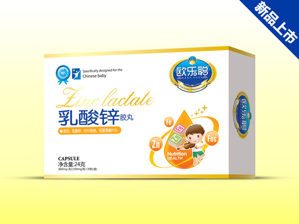 歐樂(lè)聰乳酸鋅膠丸24g