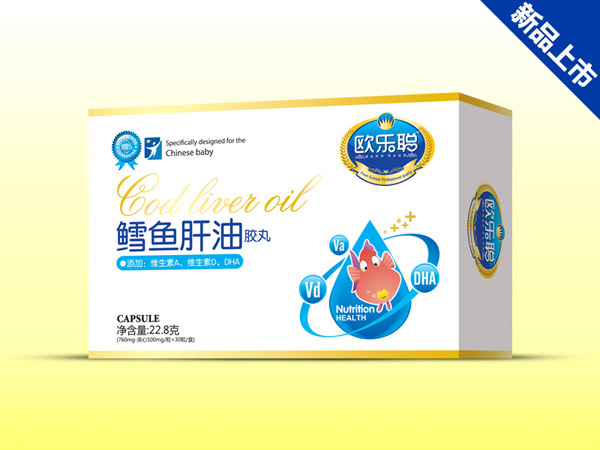 歐樂聰鱈魚肝油膠丸22.8g