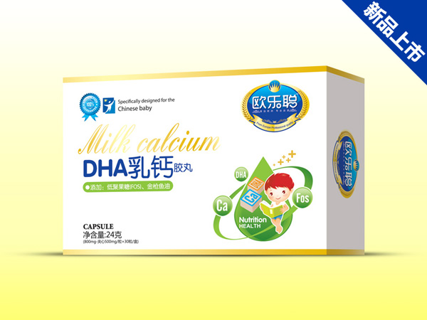 歐樂聰DHA乳鈣膠丸24g