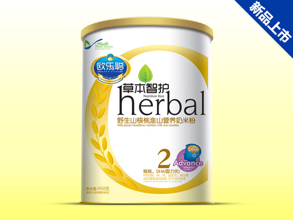 歐樂(lè)聰野生山核桃淮山營(yíng)養(yǎng)奶米粉2段