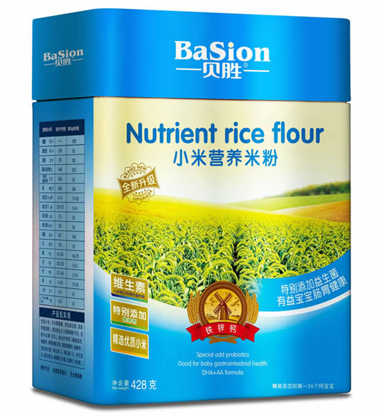 貝勝鐵鋅鈣小米營養(yǎng)米粉