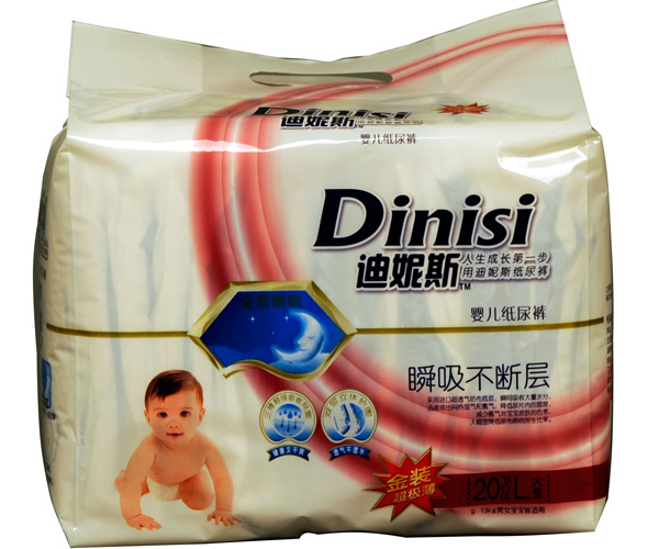 迪妮斯老包極薄尿褲L20片