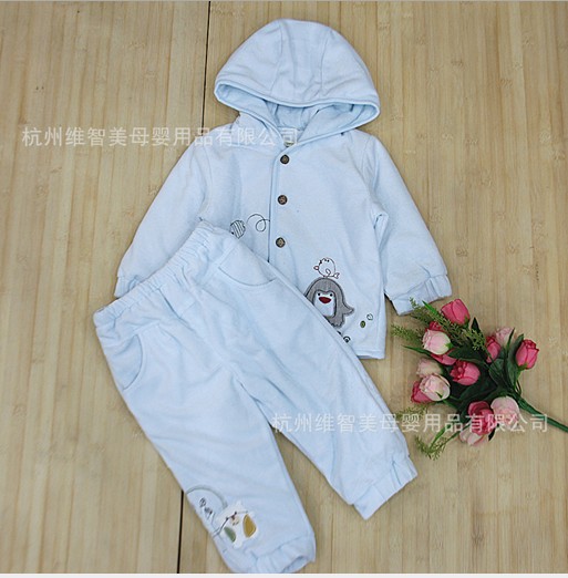 嬰之谷2013新款薄棉寶寶套裝