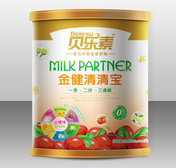 貝樂(lè)素山楂味金健清清寶