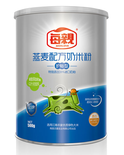 每親護(hù)暢型燕麥配方奶米粉全段