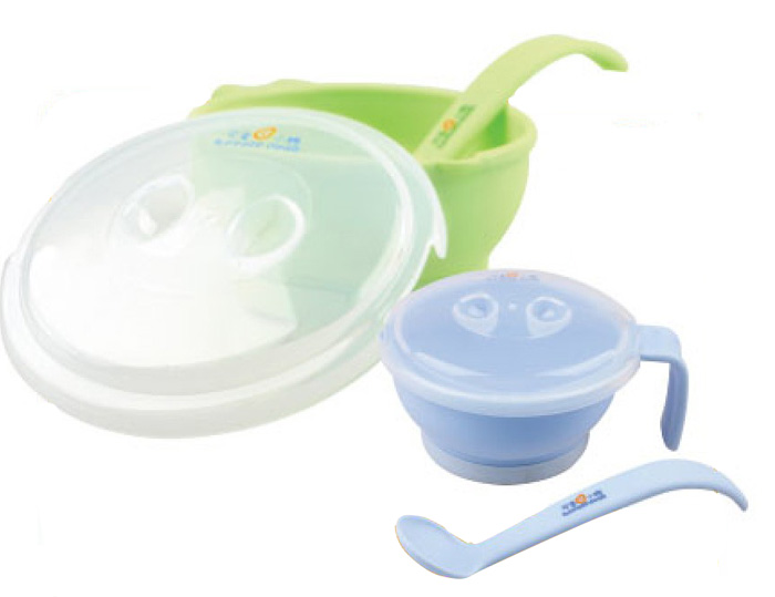 可愛小鴨離乳盛食碗