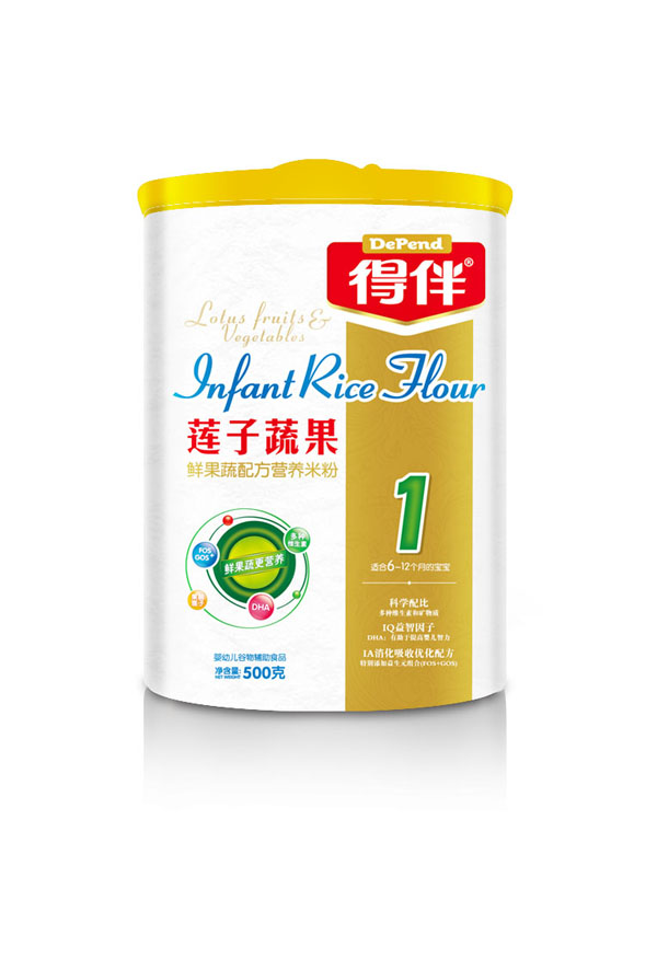 得伴蓮子蔬果鮮果蔬配方營(yíng)養(yǎng)米粉1段